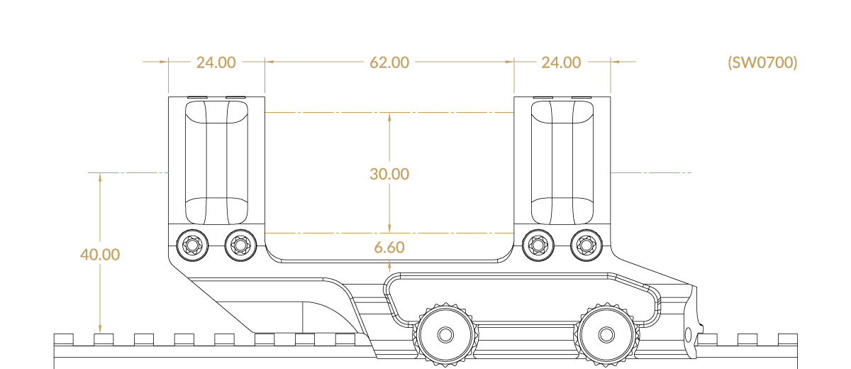 Scalarworks Leap scope mount diagram