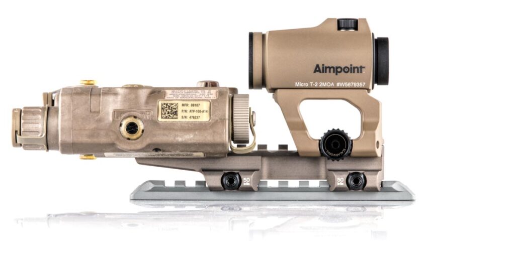 Extended Optic Riser for Aimpoint Micro T2 and Eotech EXPS