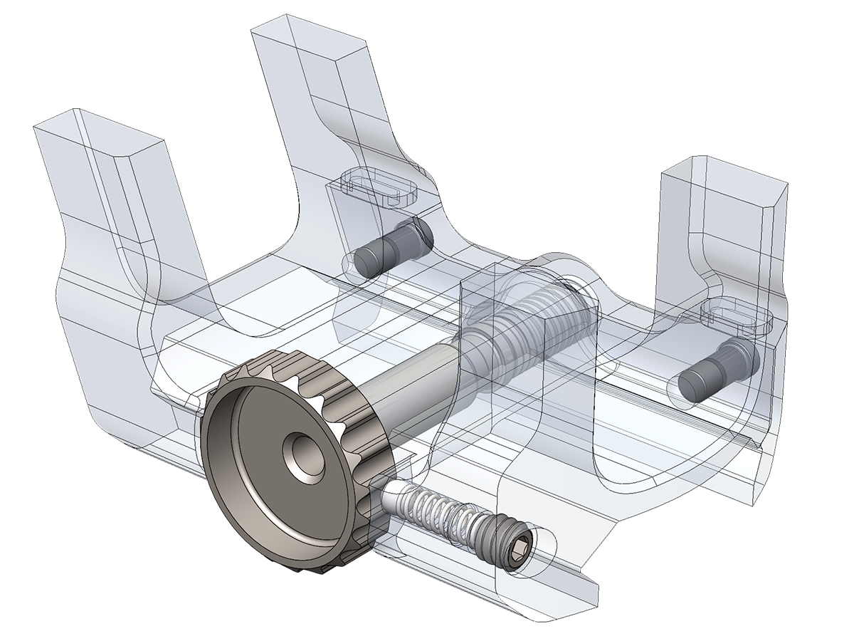 Scalarworks ClickDrive quick-detach system