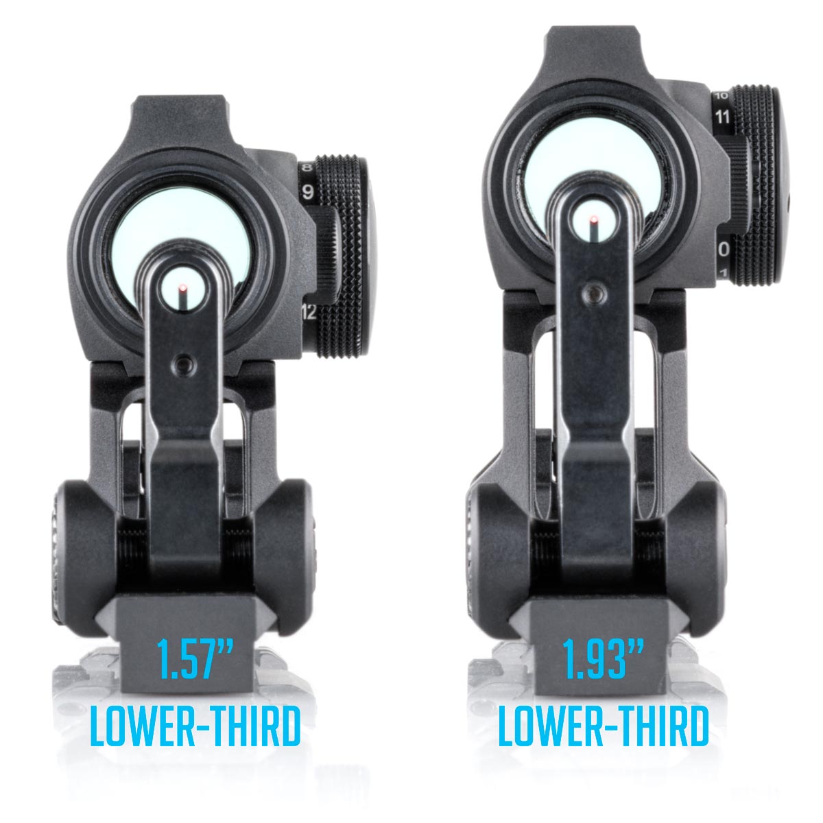 Scalarworks PEAK/02 folding iron sights A2